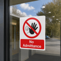 Inside Window fixing Sticker