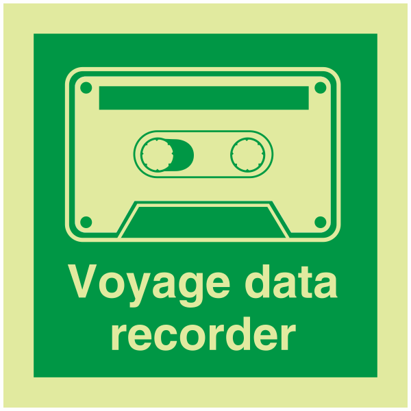 IMPA 33.4157 Voyage Data Recorder Sign