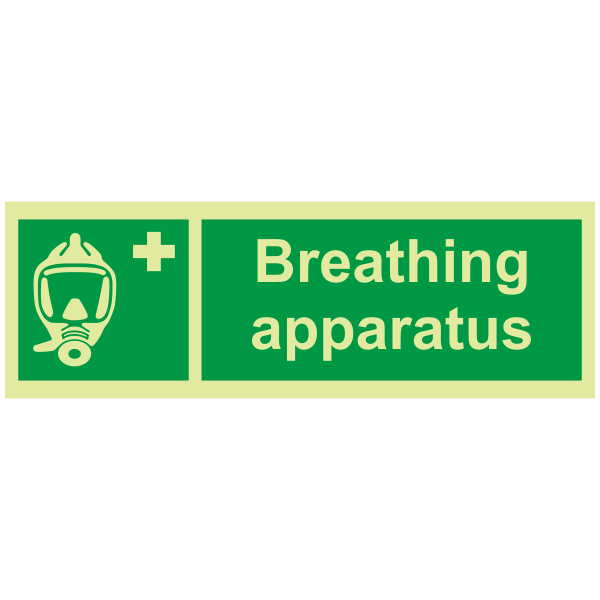 IMPA 33.4182 Breathing apparatus sign