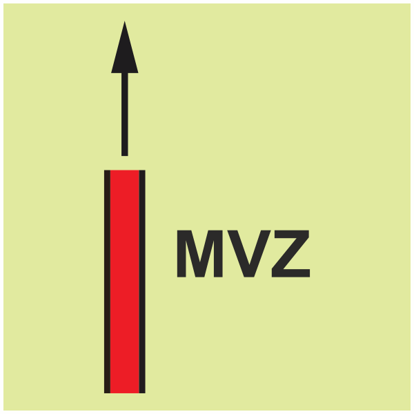 IMPA 33.6042 Main Vertical Zone Sign