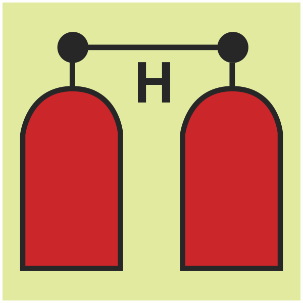 IMPA 33.6049 Gas Release Station Other Than CO2 or Nitrogen Sign