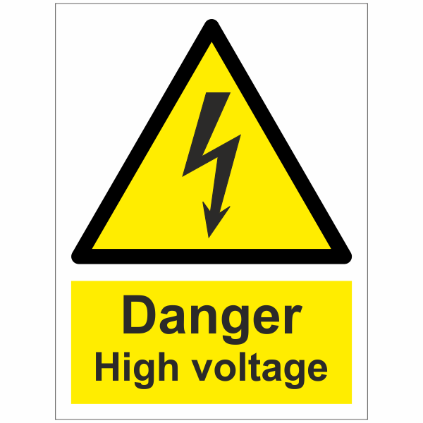 IMPA 33.7610 Danger High Voltage Sign