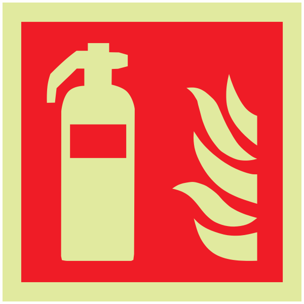 IMPA 33.6100 Fire Extinguisher Sign