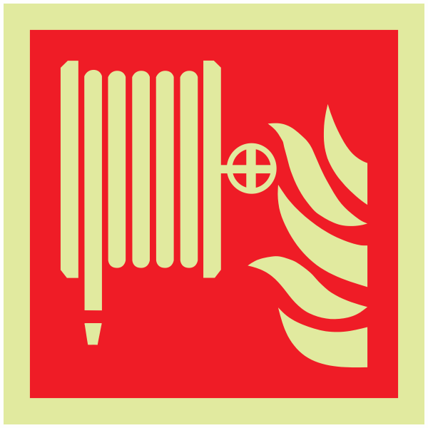 IMPA 33.6102 Fire Hose Reel Sign