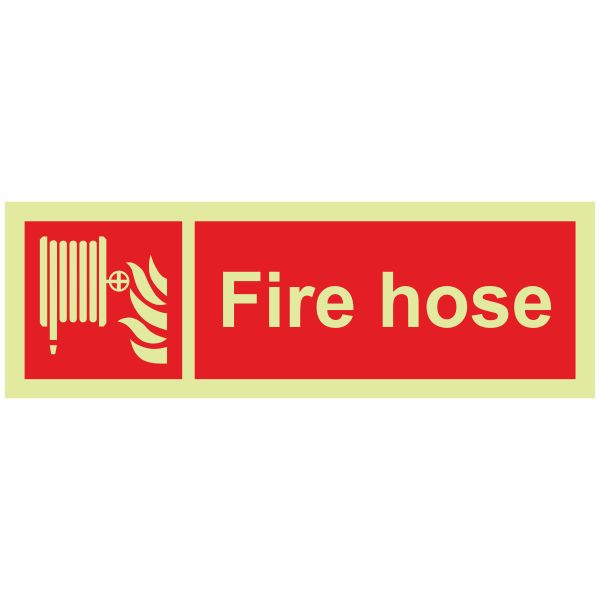 IMPA 33.6144 Fire Hose Sign