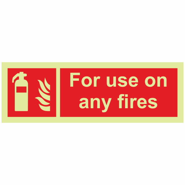 IMPA 33.6163 For Use on Any Fires Sign
