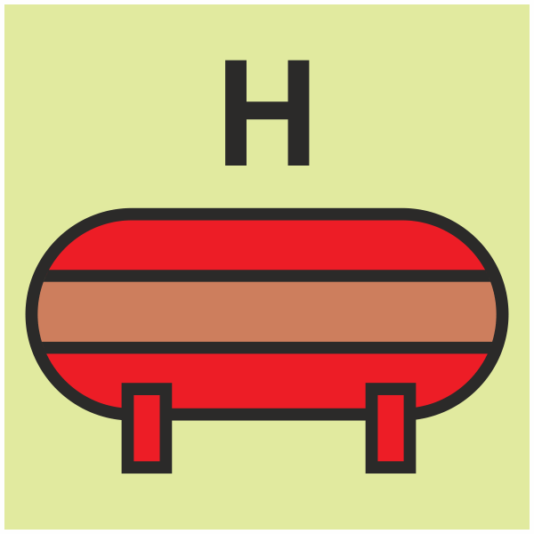 IMPA 33.6822 Fixed Fire Extinguishing Installation Halon Halon Replacement Sign IMPA 33.6822 Fixed Fire Extinguishing Installation Halon Halon Replacement Sign