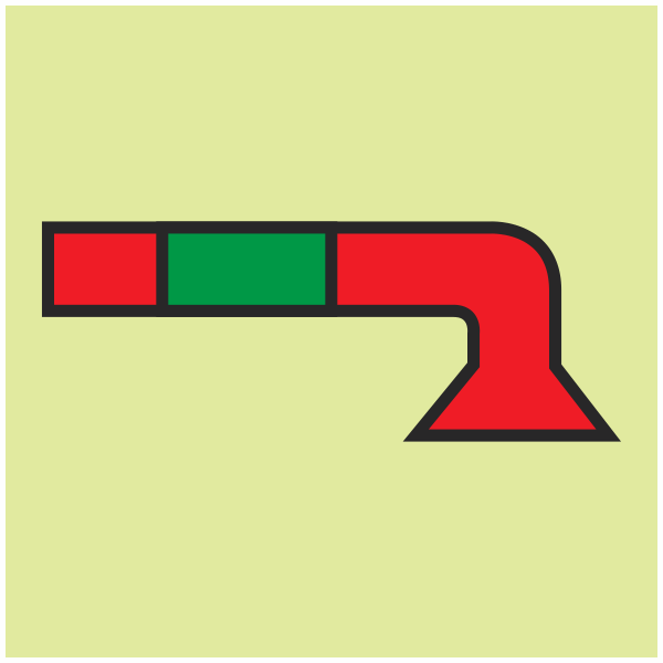 IMPA 33.6865 Water Fog Applicator Sign