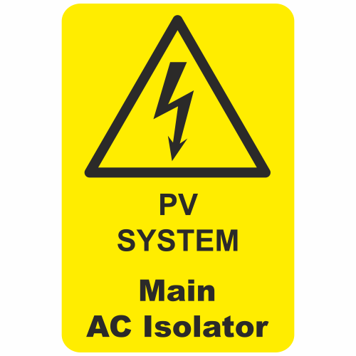 VECTOR Security Yard Sign & Solar Light Kit – Includes 4 Door Decals & Clip-On Light, Made In USA