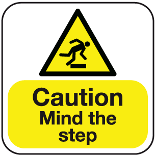 thumbnail image 2 of 2-Pack "NO STEP" Safety Warning Decals – 5.5" X 2.5" Adhesive Stickers 2 of 6
