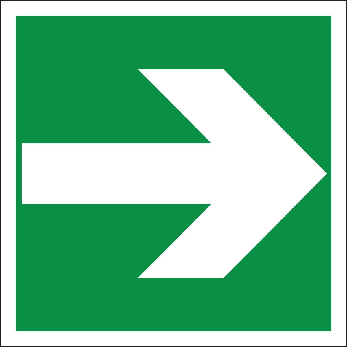 Arrow straight symbol