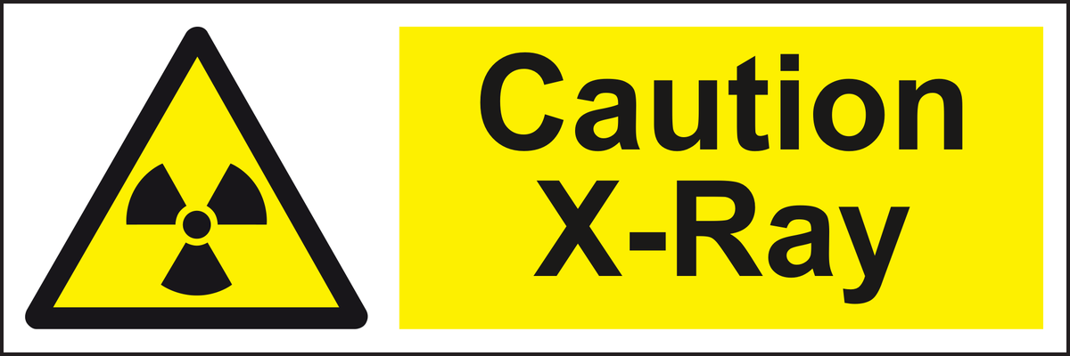 Caution X-Ray Sign