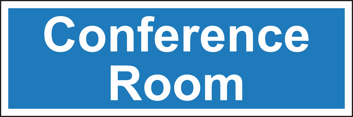 Conference room sign