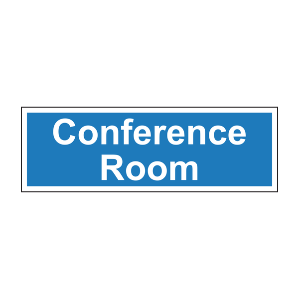 Conference room sign