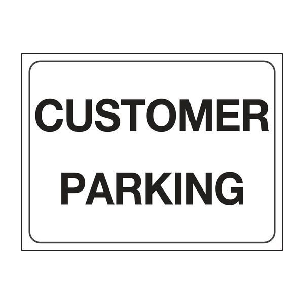 Customer parking
