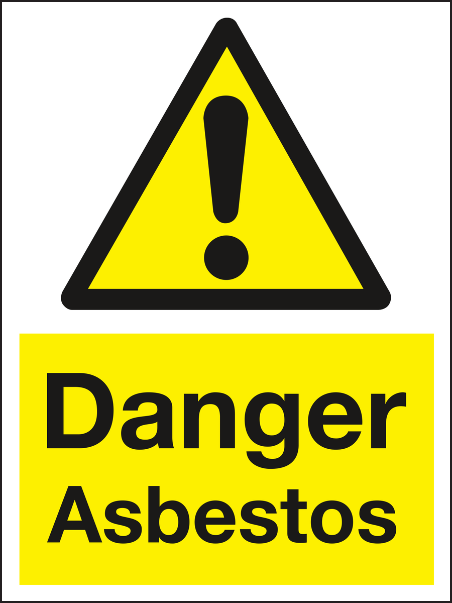 Danger Asbestos Sign