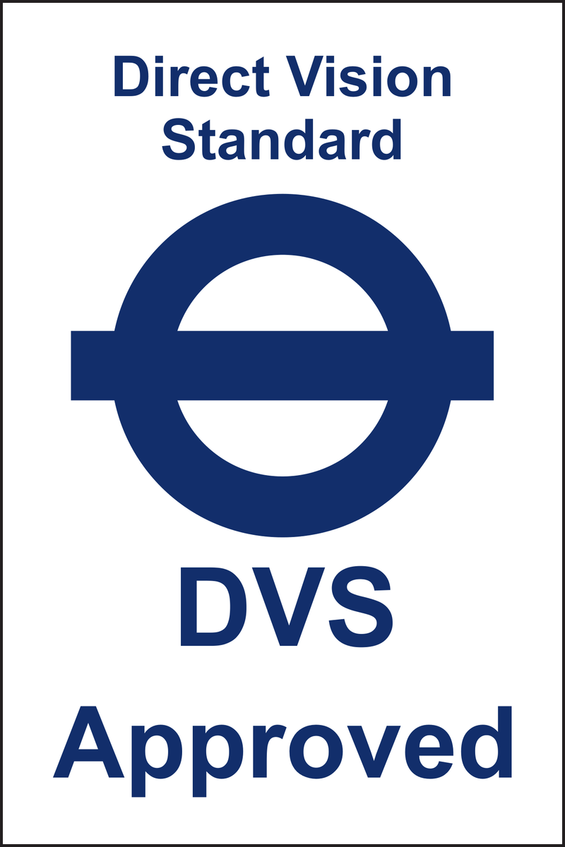 Direct Vision Standard Approved Sign