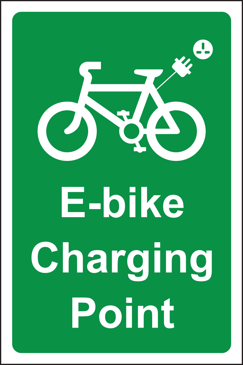E-bike Charging Point Sign