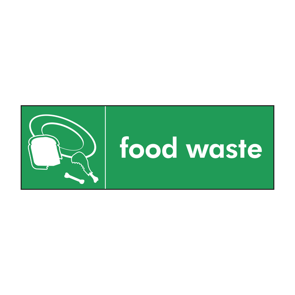 Food Waste Recycling Signs WRAP Recycling Signs