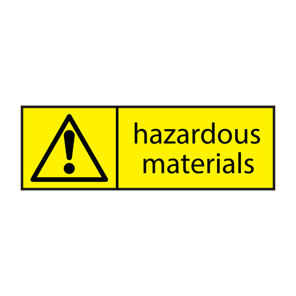 Hazardous Materials Recycling Signs WRAP Recycling Signs