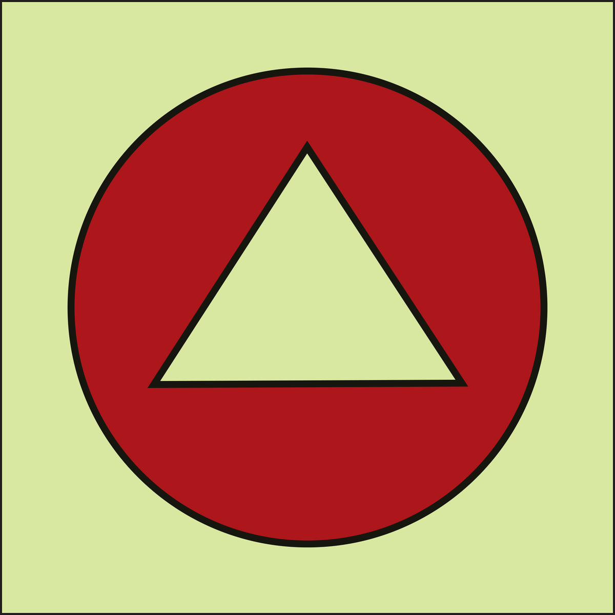 IMPA 33.6062 Gas Detector Sign