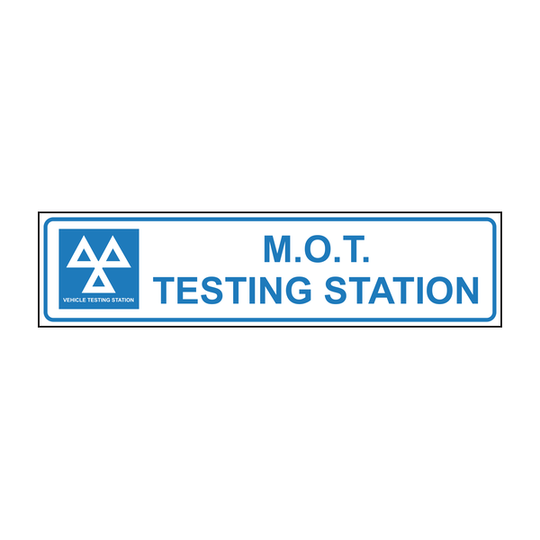 M.O.T. testing station