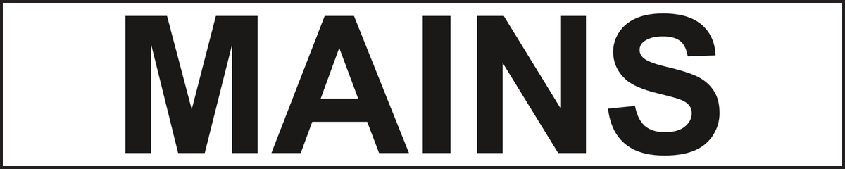 Mains labels - Pipeline labels