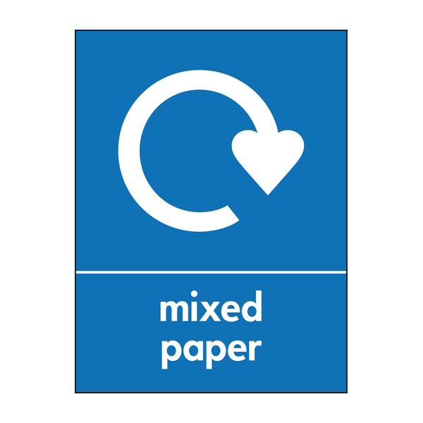 mixed paper recycle 