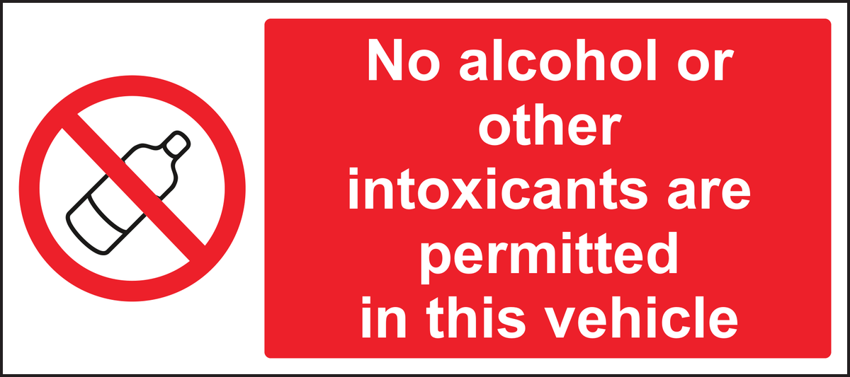 No alcohol intoxicants are permitted on this site