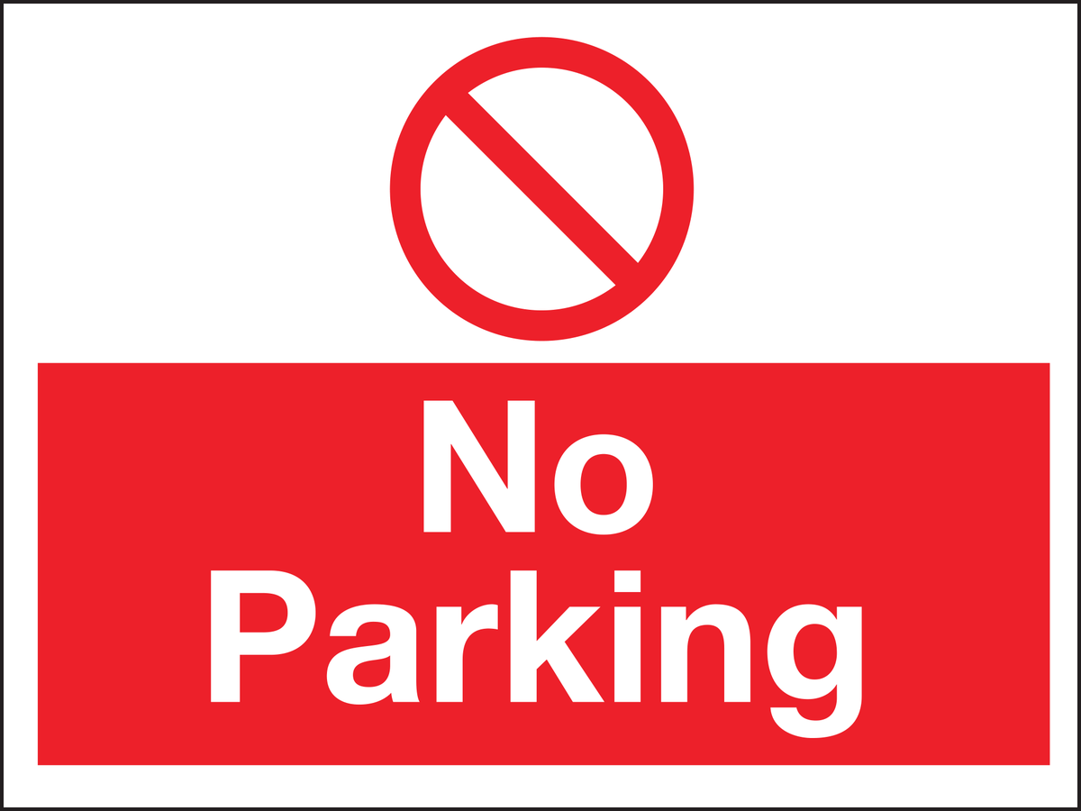 No Parking Sign