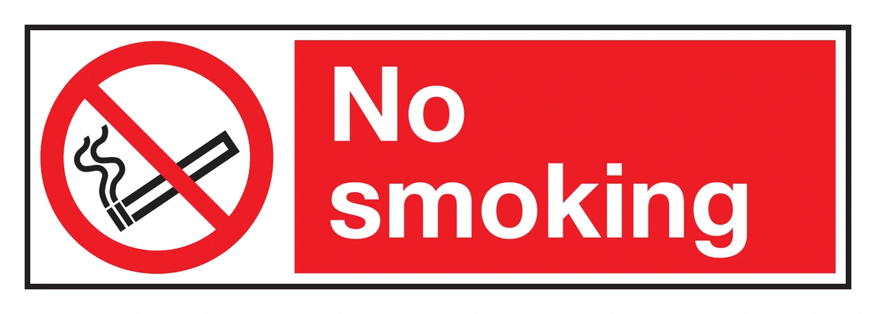 No Smoking Sign