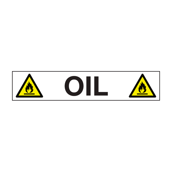 Oil labels - Pipeline labels Oil labels - Pipeline labels