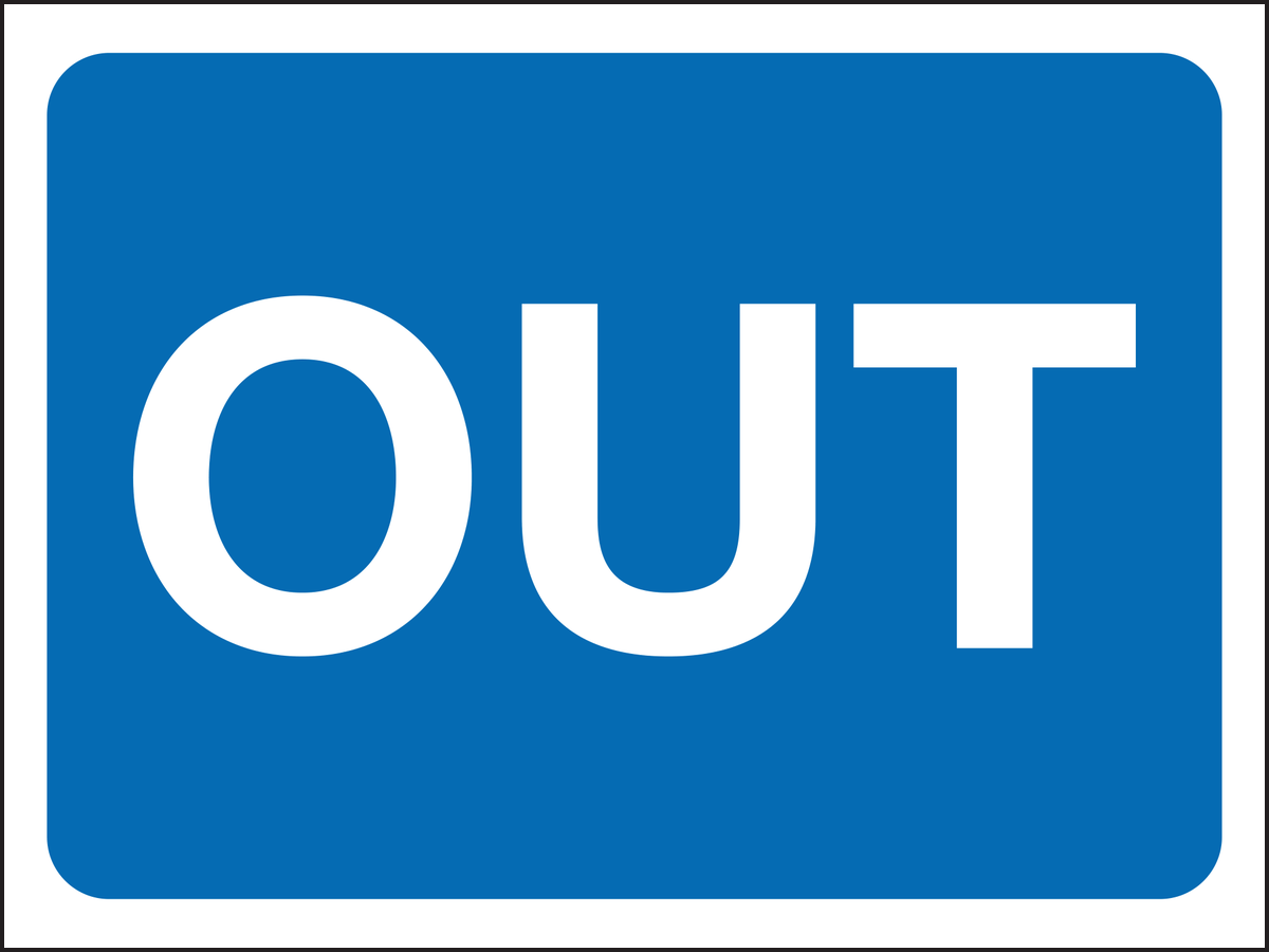 Out Sign