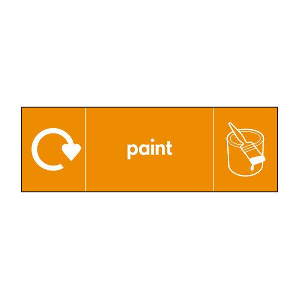 paint recycle & icon 