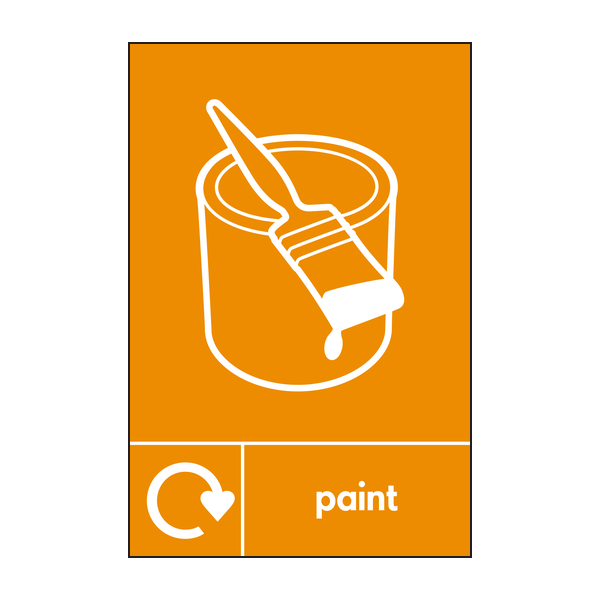 paint recycle & icon 