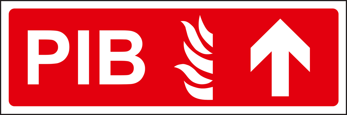 PIB Arrow Up Sign
