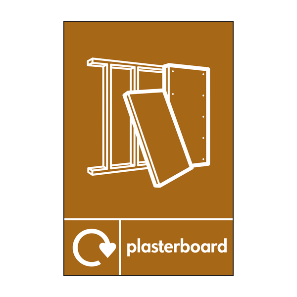 plasterboard recycle & icon 
