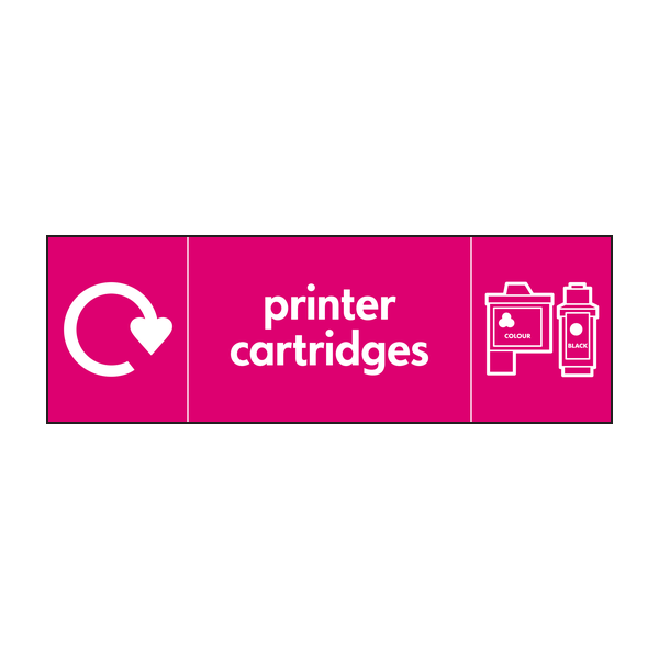 printer cartridges recycle & icon 