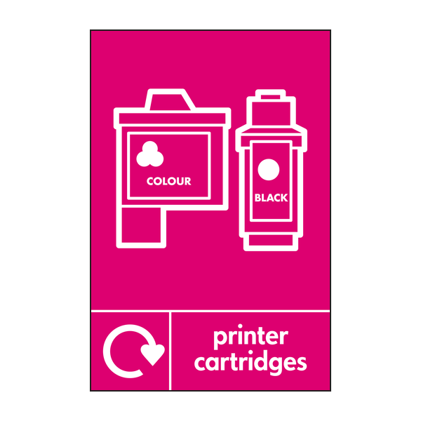 printer cartridges recycle & icon 