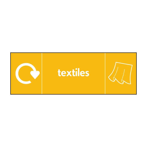 textiles recycle & icon 
